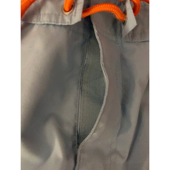 Gap Men’s Swim Trunks Size M Blue Board Shorts Orange Drawstring Quick Dry Logo - Picture 7 of 12